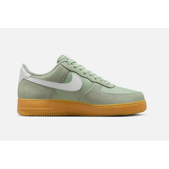 NEW Men's SIZE 12 Nike Air Force 1 '07 LV8 Jade Horizon/Summit White FQ8714 300 - Picture 2 of 5